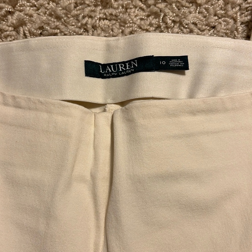 Lauren Ralph Lauren- Women’s Stretch Cotton Skinny Ankle Pant
